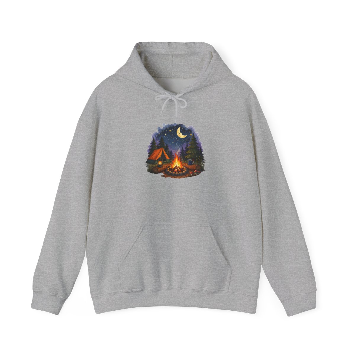 Heartwarming Outer Wilds Campfire Scene Hoodie - Official hoodies merchandise
