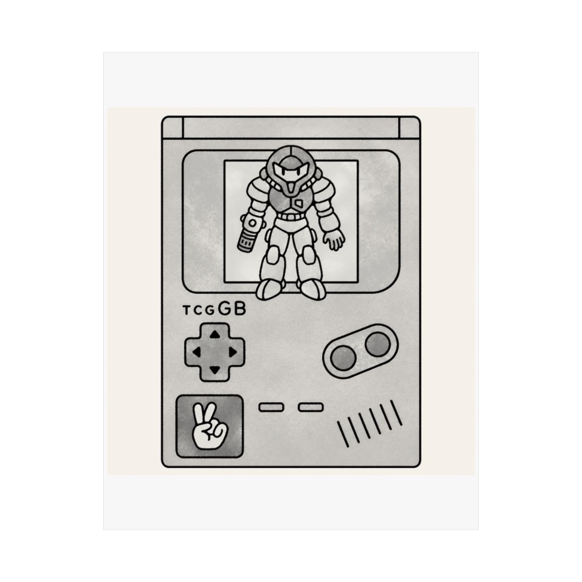 57 TCG-GB 6 - Samus (Metroid II: Return of Samus) by Drew Wise