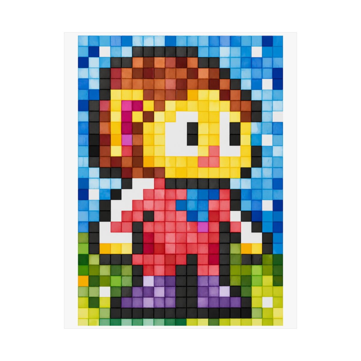 Alex Kidd in Miracle Worlds Ghost Patrol Poster | Retro Gaming Wall Art Print
