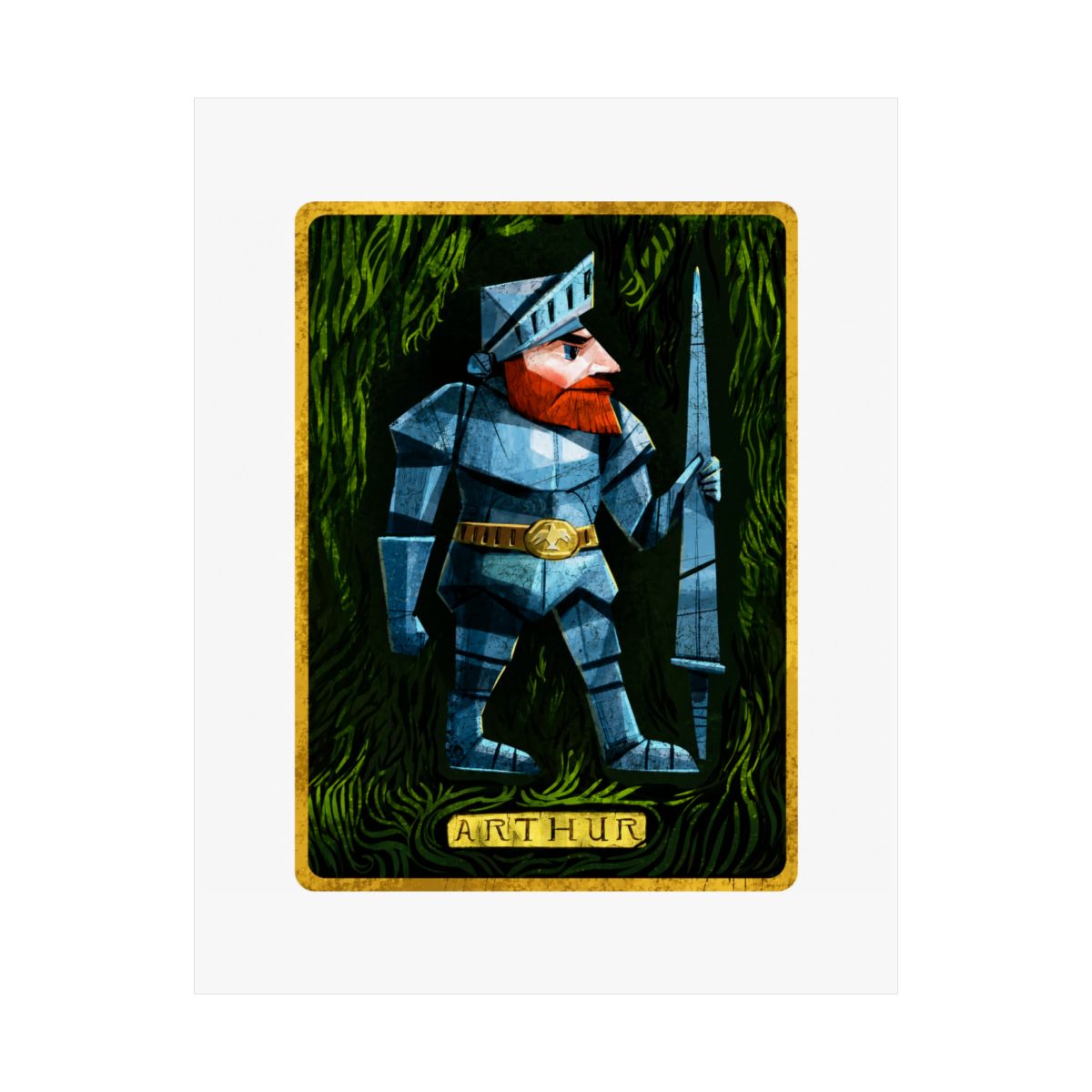 156 Arthur (Character Study) by Timothy Banks