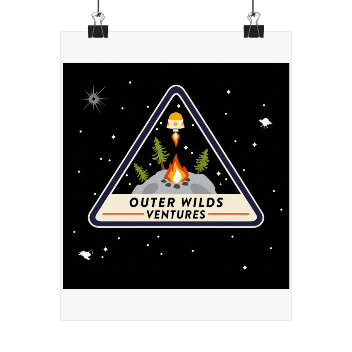 Outer Wilds Ventures Patch Posters and Art