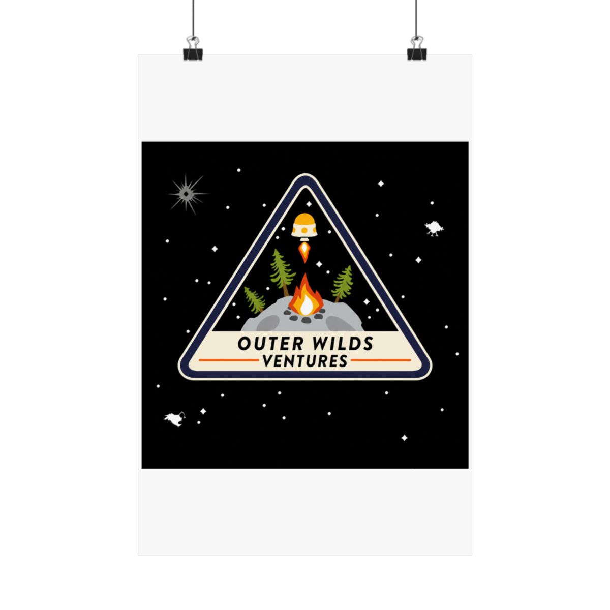 Outer Wilds Ventures Patch Posters and Art