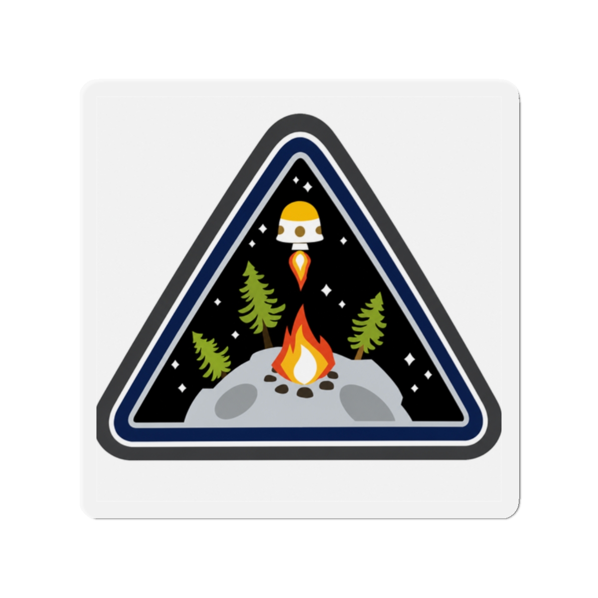 Outer wilds Ventures Emblem Magnet — official Outer Wilds Magnets