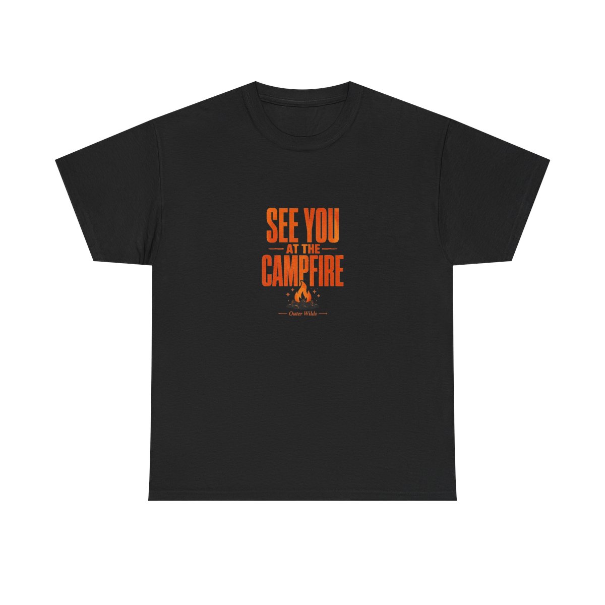 Outer Wilds "SEE YOU AT THE CAMPFIRE" Unisex Tee