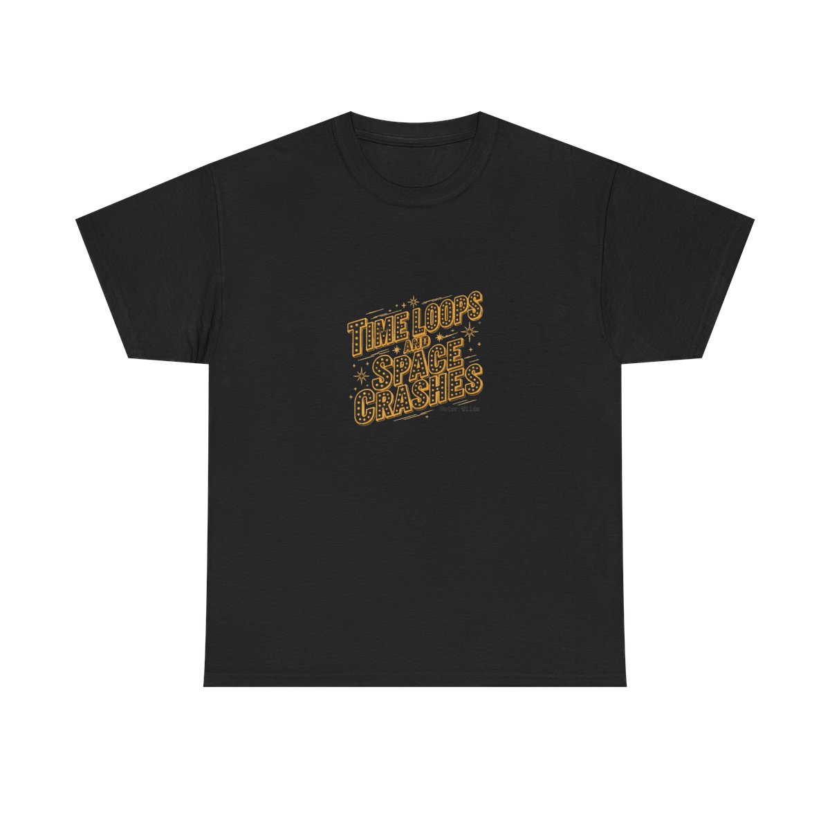 Outer Wilds "TIME LOOPS AND SPACE CRASHES" Unisex Tee