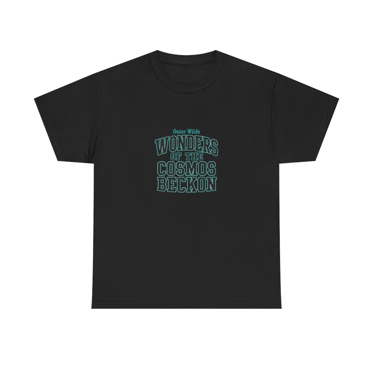Outer Wilds "WONDERS OF THE COSMOS BECKON" Unisex Tee