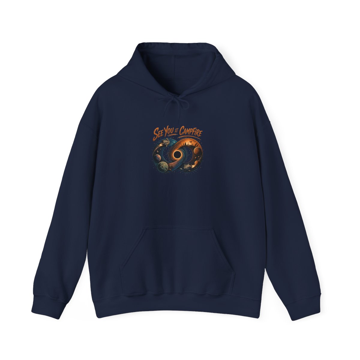 Outer Wilds "See You at Campfire" Hoodie - alternate angle 5, merchandise